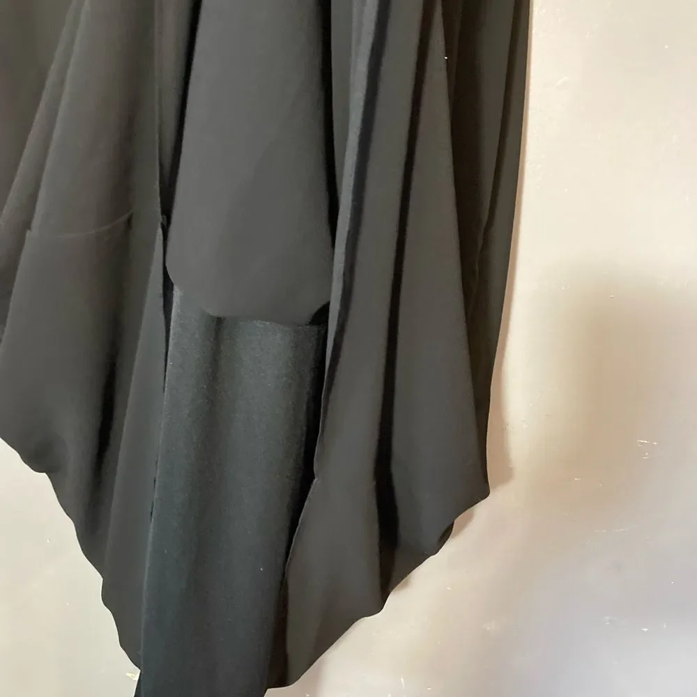 Alex Evenings Black Beaded Maxi Dress